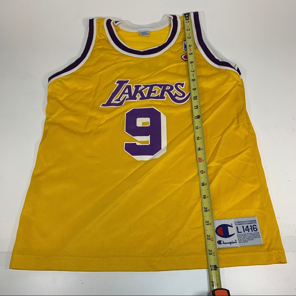 LA Lakers VTG Nick Van Exel Youth Champion Jersey - Picture 6 of 6